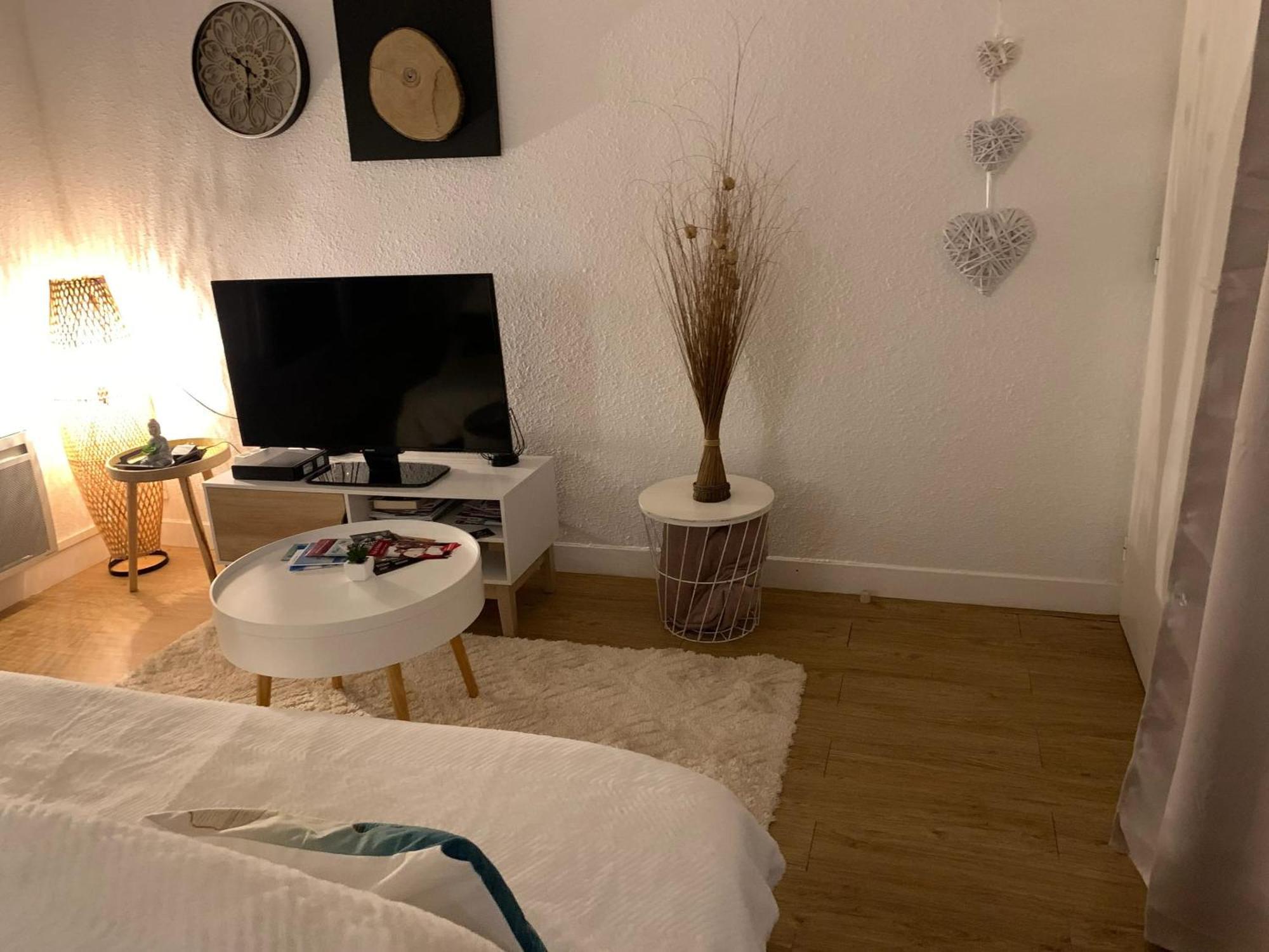 Appartement Charmant A Bagneres De Bigorre 56 M² Avec Balcon Bagian luar foto